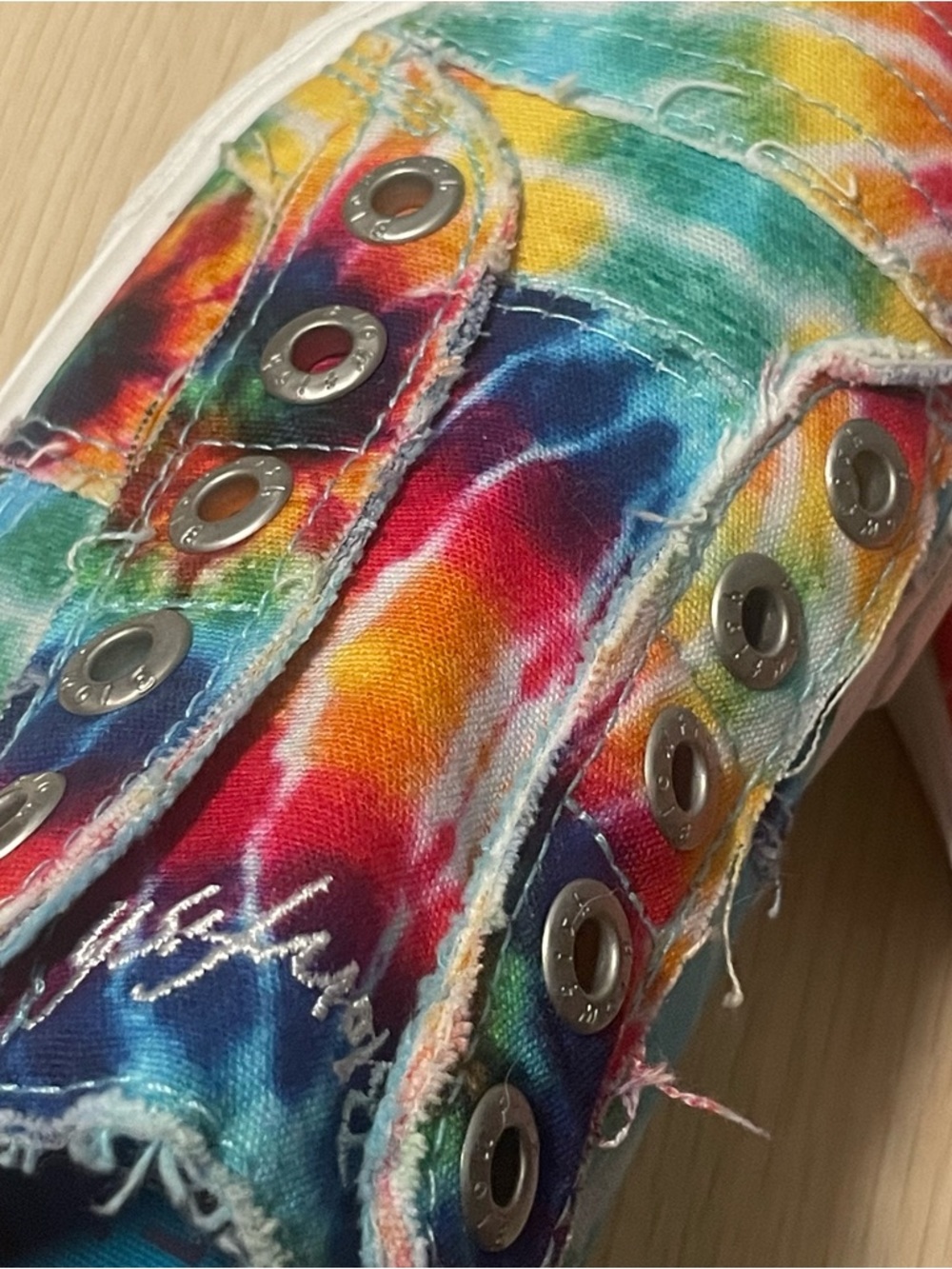 Blowfish Malibu Rainbow Tie-Dye Slip-On Sneakers - Multi - Picture 3 of 10